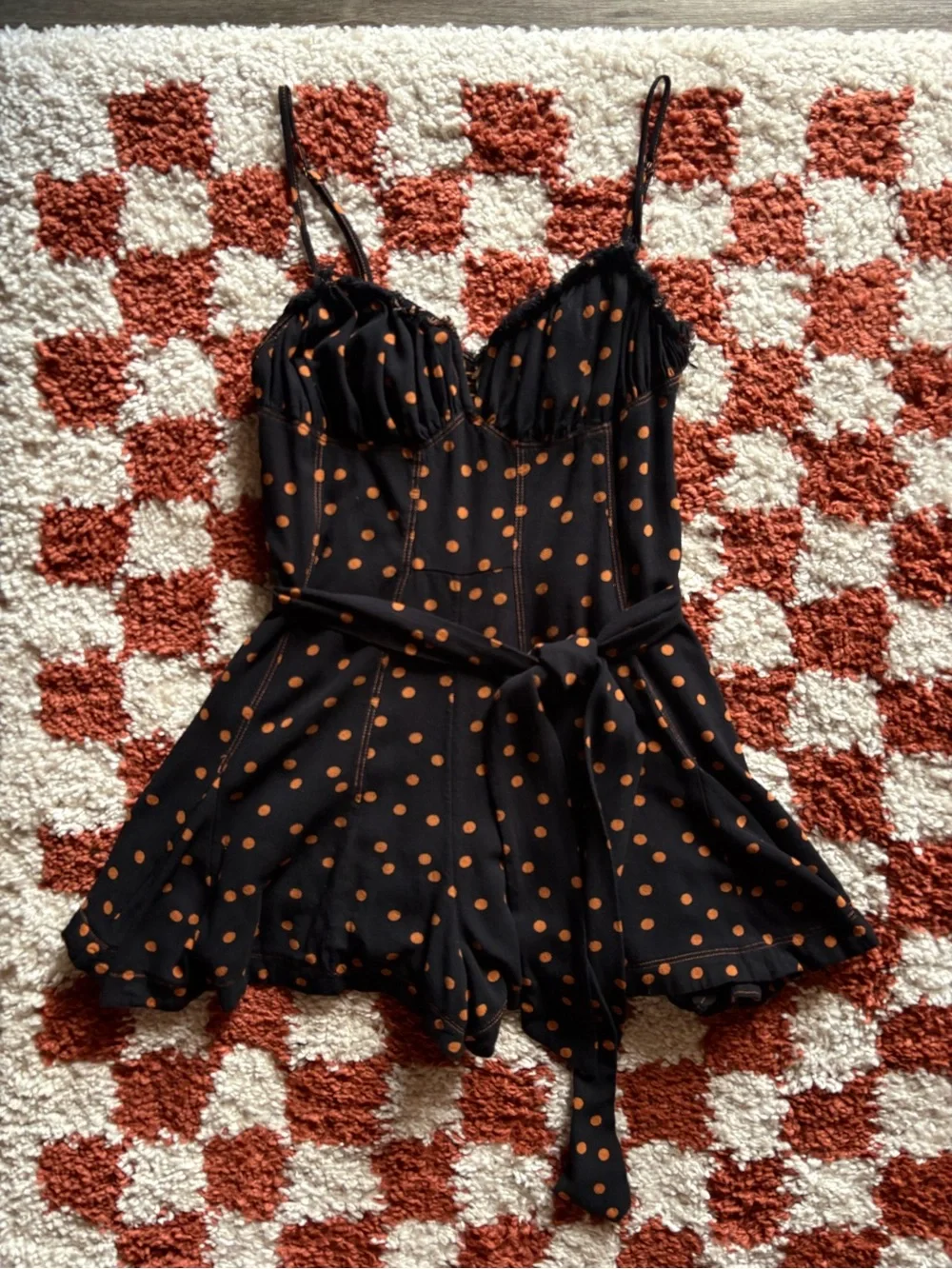Free People Spotty Dotty Mini Romper